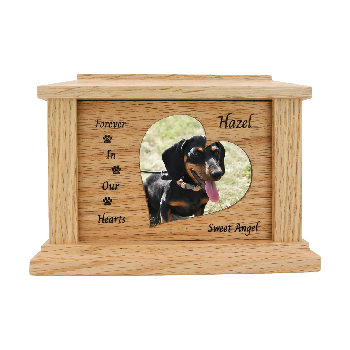 Oak Pet Urn | FIOH Paws