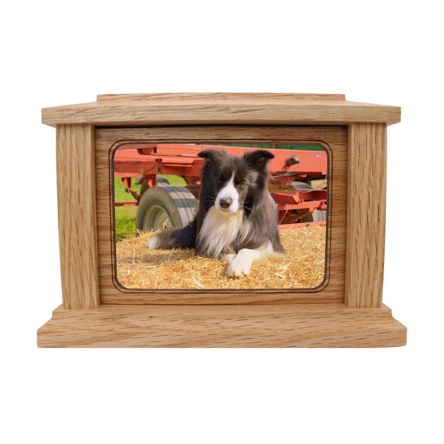 Oak Pet Urn | Rectangle