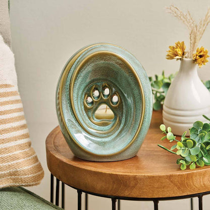 Tranquil Paw Rustic Teal