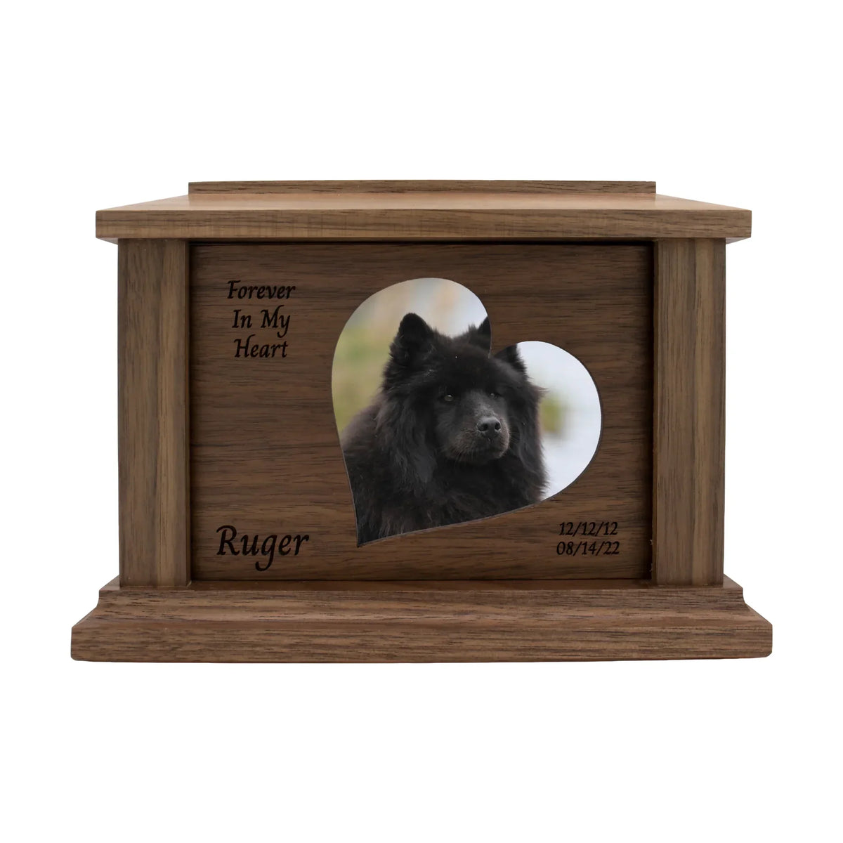 Walnut Pet Urn | FIMH Corner