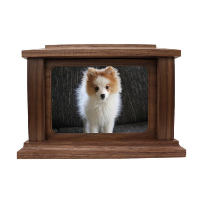 Walnut Pet Urn | Rectangle